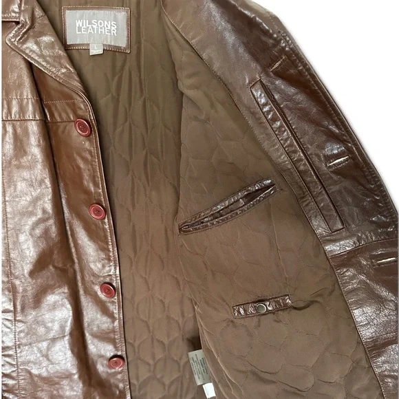 Vintage Wilson’s Leather- Men’s Jacket - Picture 4 of 6